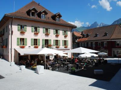 Hôtel de Ville Château-d'Oex Exterior foto