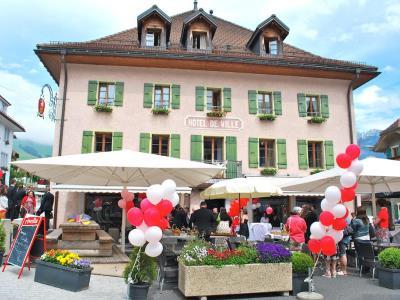 Hôtel de Ville Château-d'Oex Exterior foto